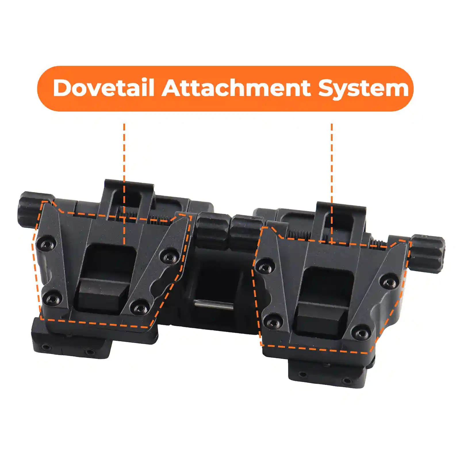 YSS PVS-14 Modular Bridge Mount — Dovetail Shoe, Aluminum Hollow Design for Night Vision Goggles image 22