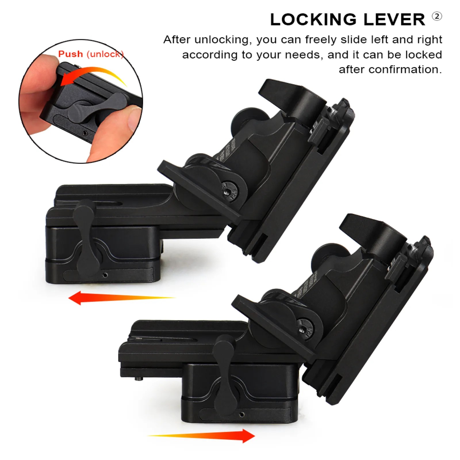 Norotos NVG Mount Lo-Sto Helmet Mount Push Button image 25