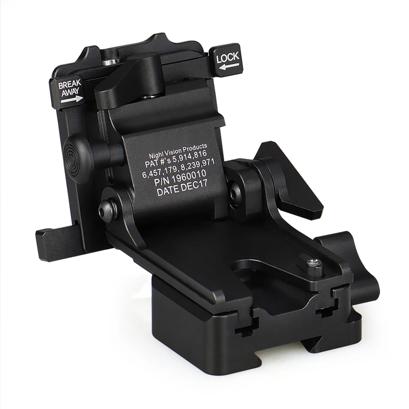 Norotos NVG Mount Lo-Sto Helmet Mount Push Button image 20