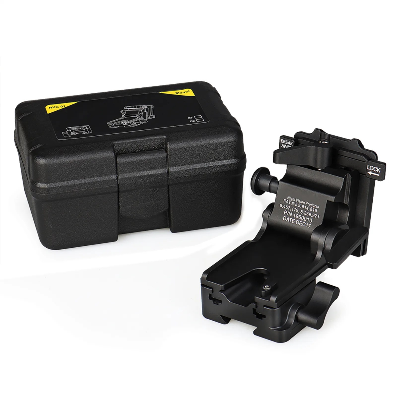 Norotos NVG Mount Lo-Sto Helmet Mount Push Button image 26