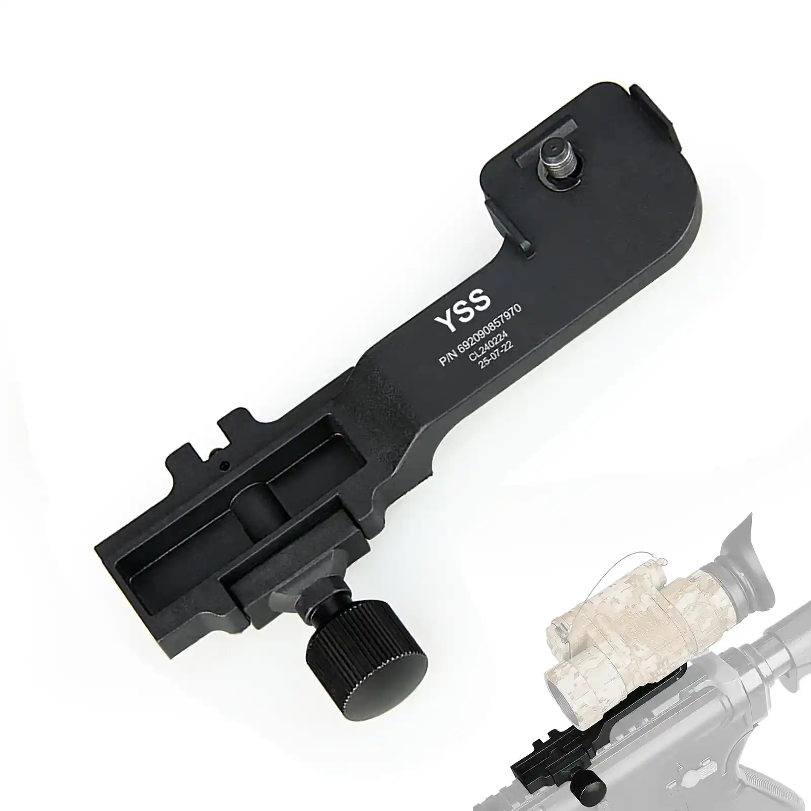PVS14 Picatinny Mount Night Vision Goggles Rifle Mount Metal