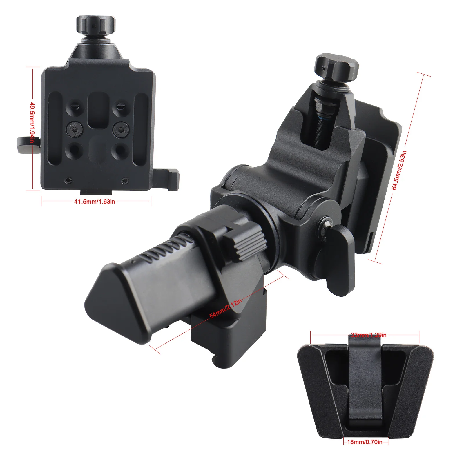 NVG Mounts INVG Helmet Mount for PVS15/18/31 image 6