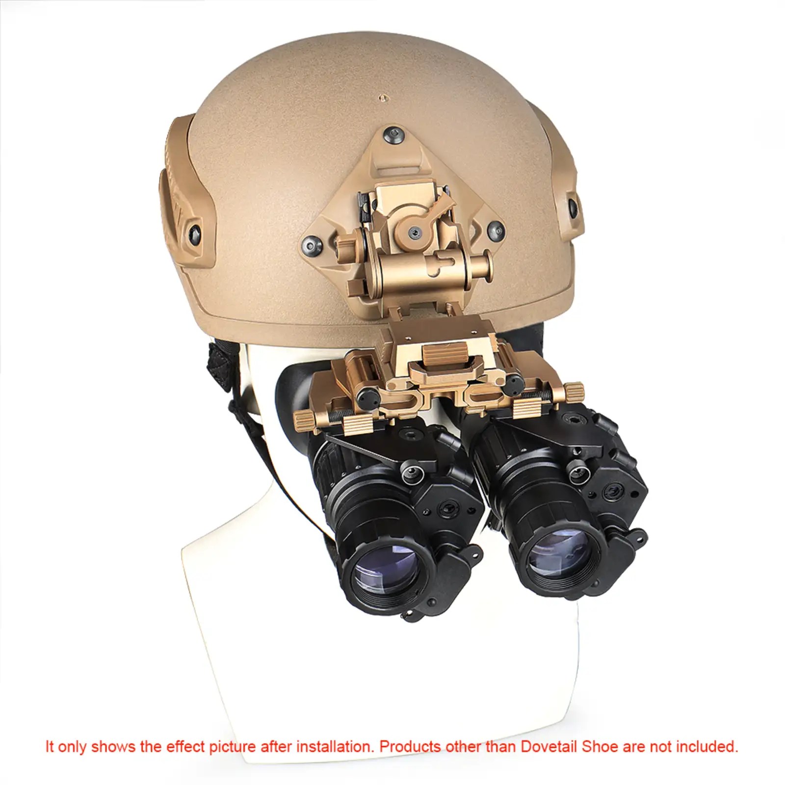 PVS-14 Dovetail Shoe Right-Left Arm Kit Binocular Bridge image 12