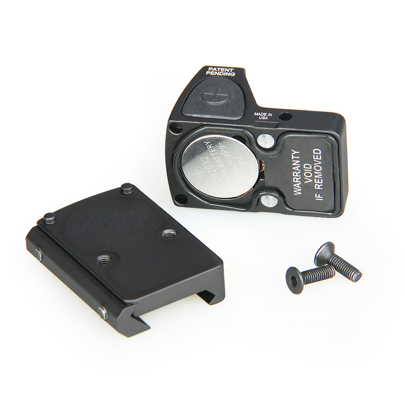 Tactical Red Dot Scope Compact Collimator Reflex Sight Hunting Riflescope Pistol Optics Weaver Rail