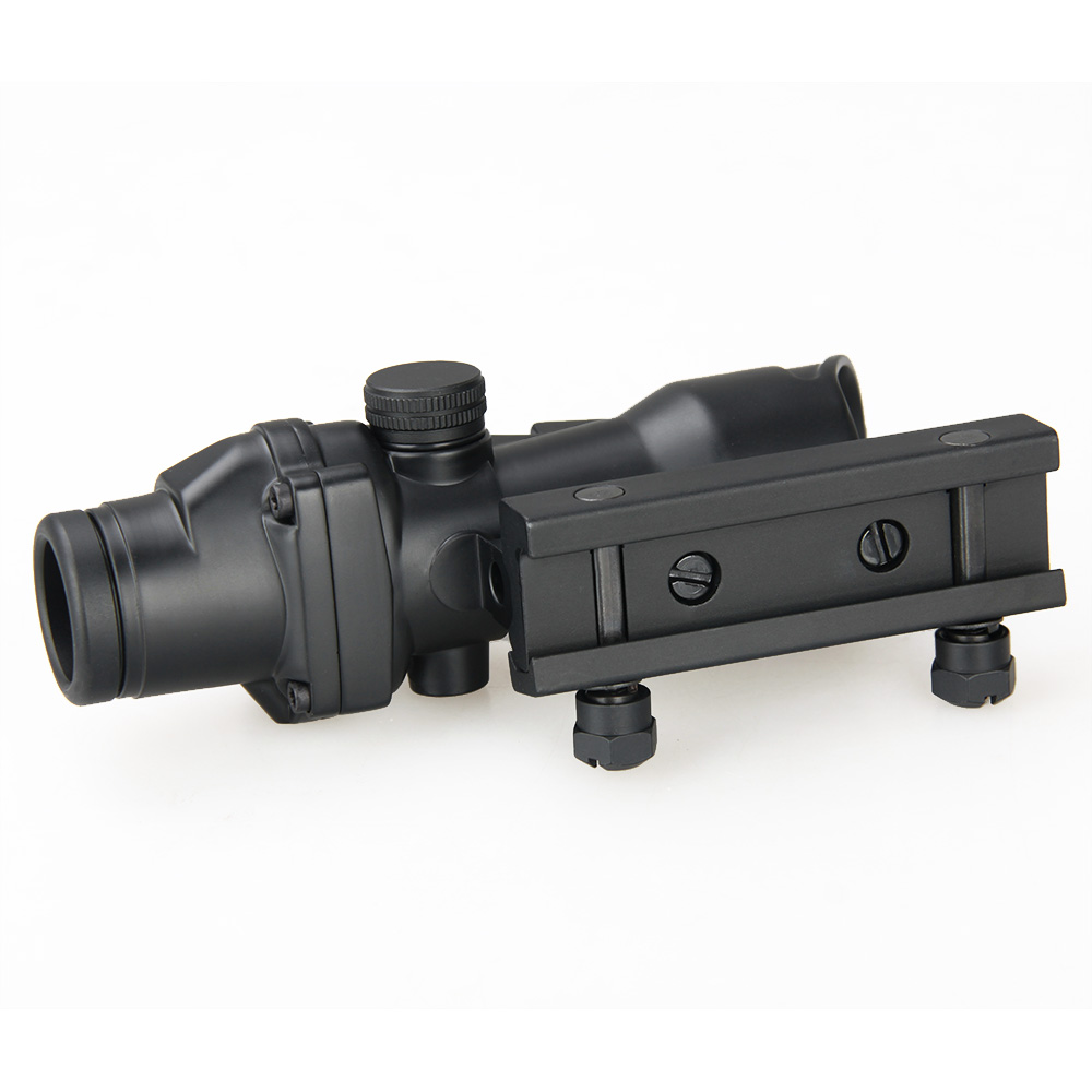 2 MOA Tjcon ACOG 4X32mm Riflescopes with illumination Red/Green CrosshairFiber Optics