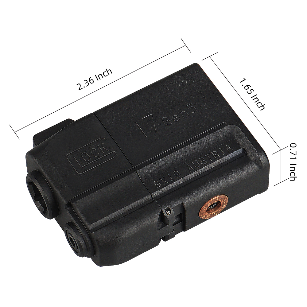 New Glock 17 Aluminum Alloy Kerosene Creative Series Personalized Lighter