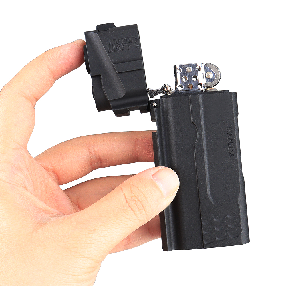 MP9 Pistol Style Design Windproof Kerosene Lighter