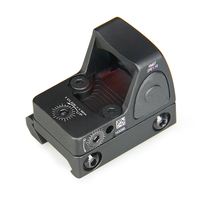 Tactical Red Dot Scope Compact Collimator Reflex Sight Hunting Riflescope Pistol Optics Weaver Rail