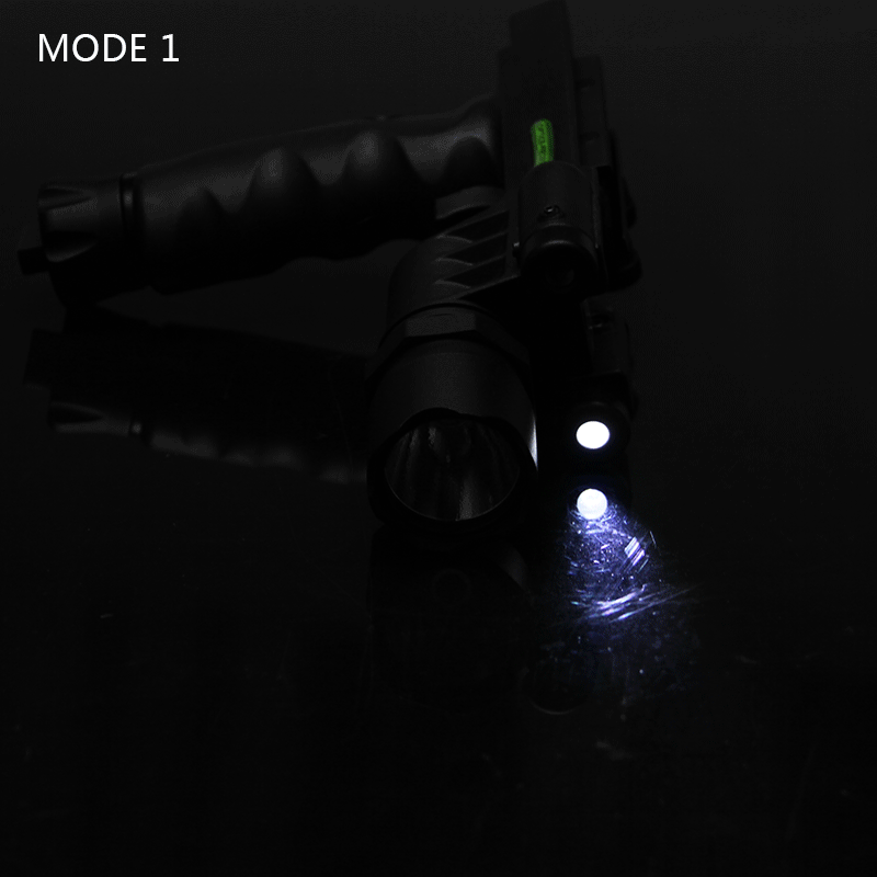 M900 LED Grip 200 lumens Xeon yellow light CR123A 3V Flashlight