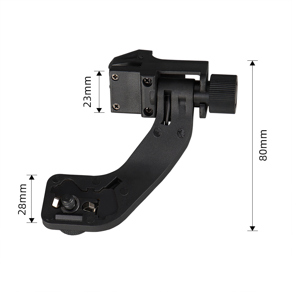 Metal NVG Rhino Arm Helmet Adapter +J-Arm Headset Adapter for PVS-14