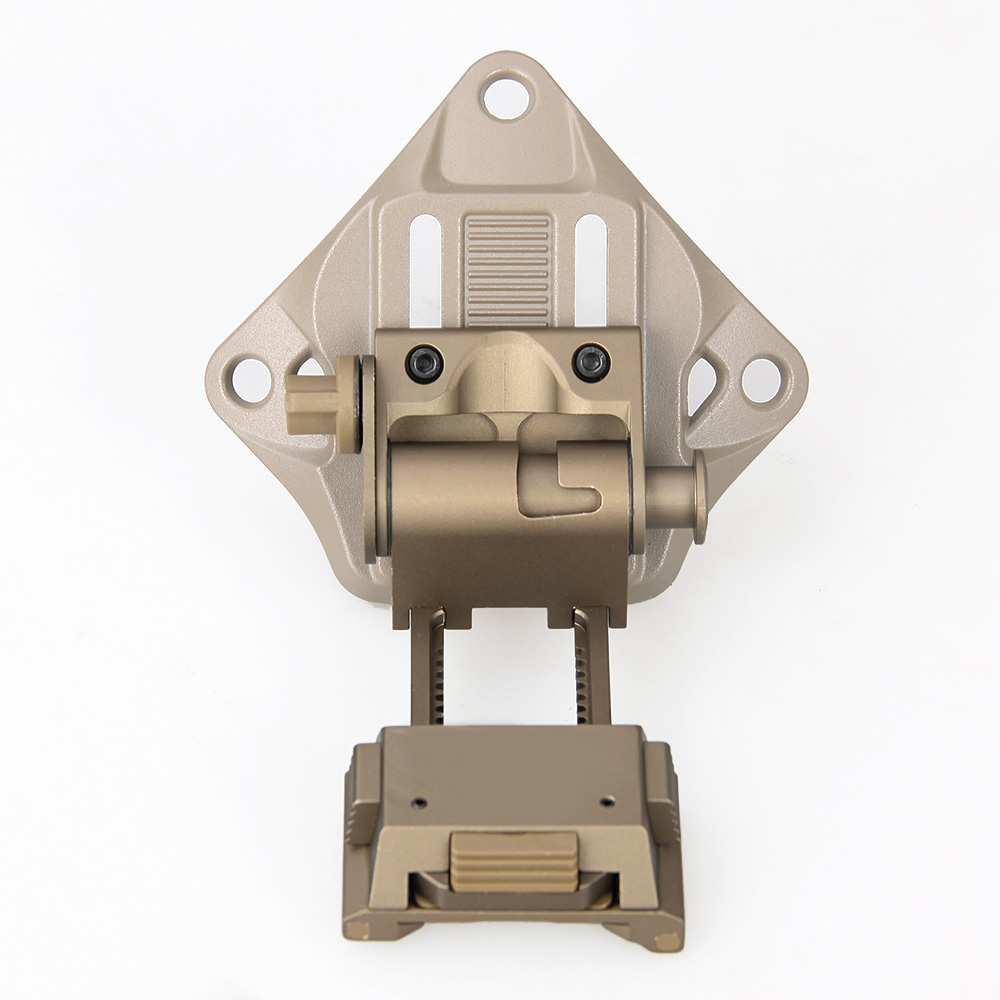 New hunting L4 G19 helmet bracket vertical fixed installation with Ops-Core permanent VAS cuttlefish base for pvs18