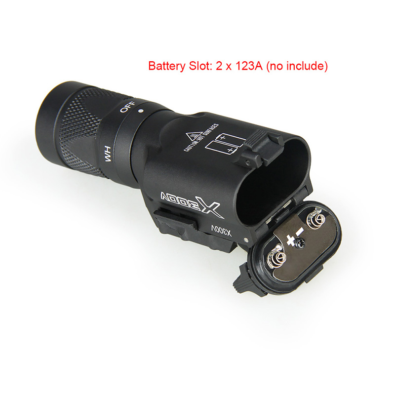 LED Flashlight Laser Combo - X300V LED Handgun light