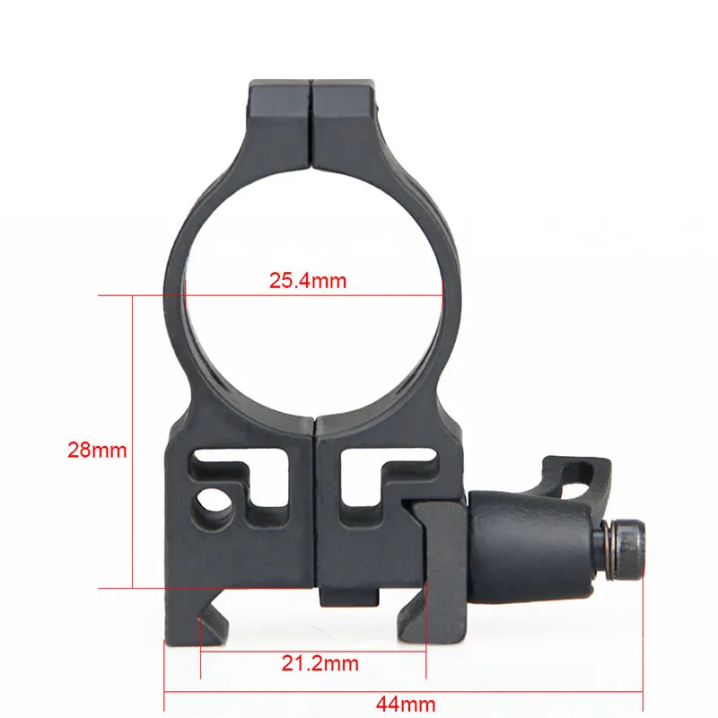 AR 15 Scope Mounts - 25.4MM Scope Mount, CH:28MM