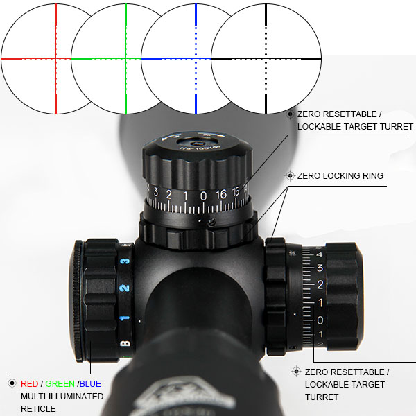 4-16X40 RIFLE SCOPE For Sale