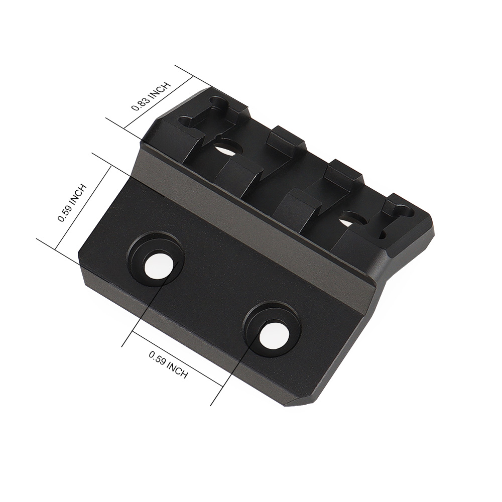 M-LOK OFFSET LIGHT/OPTIC MOUNT