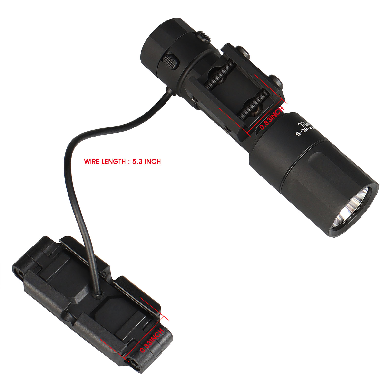 LED Micro 2.0 MCH Single Output Flashlight 1400 Lumens Light 40,000 Candela