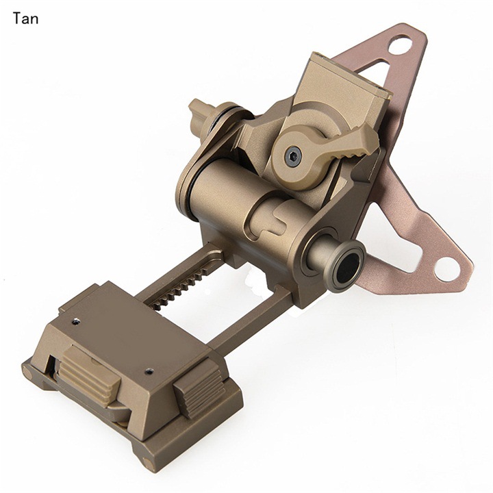 New hunting L4 G30 helmet bracket vertical fixed installation with Ops-Core permanent VAS cuttlefish base for pvs18