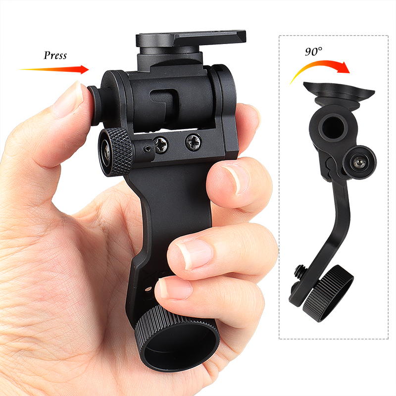 New In 2023 PVS-14 Aluminum NV J-ARM Adapter Fit For Helmet Adapter