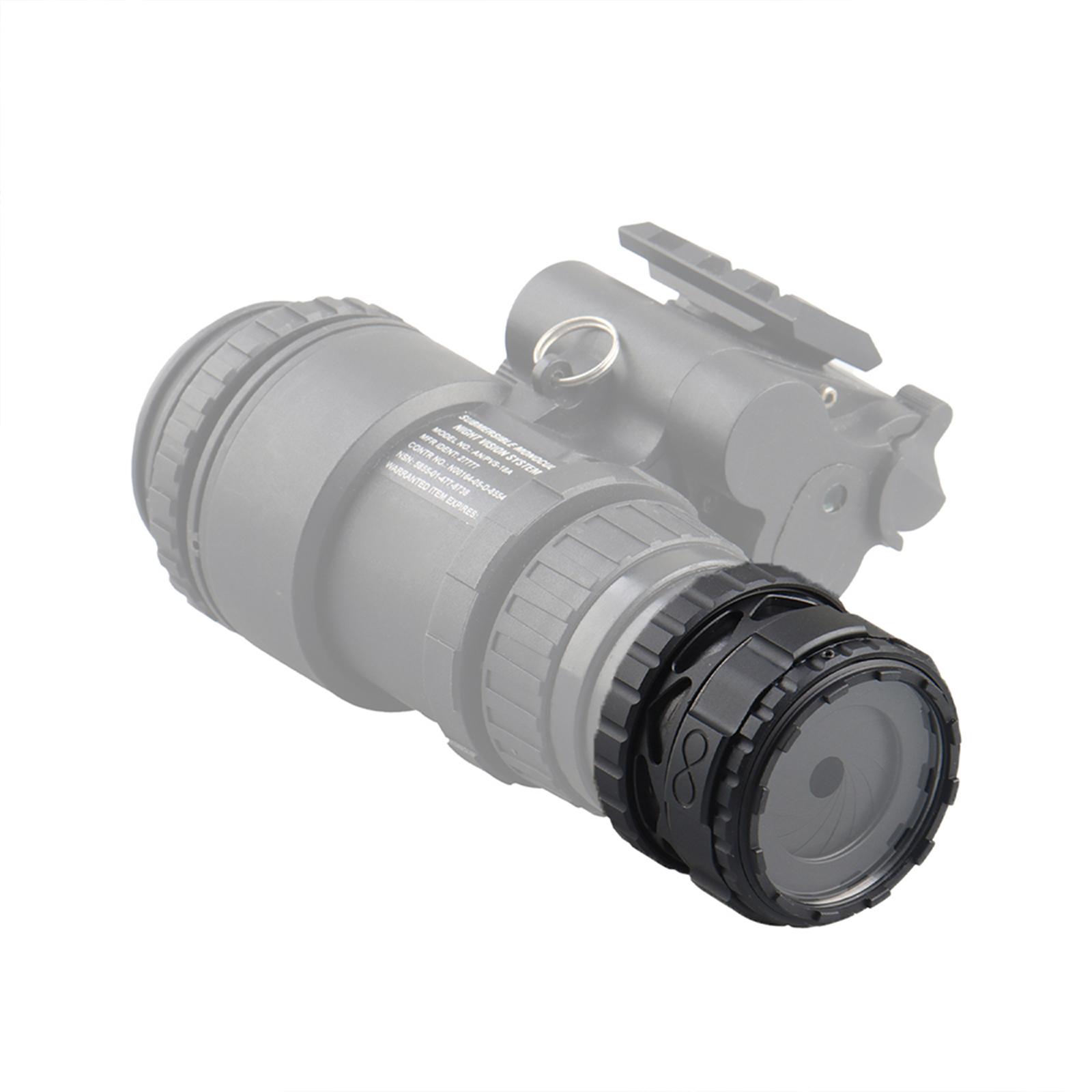 Tactical Aluminium PVS-31 Night Vision Goggles Adapter Accesorries PVS-18 Lens Hood Protection Cover Fits 34mm 0uter Diameter