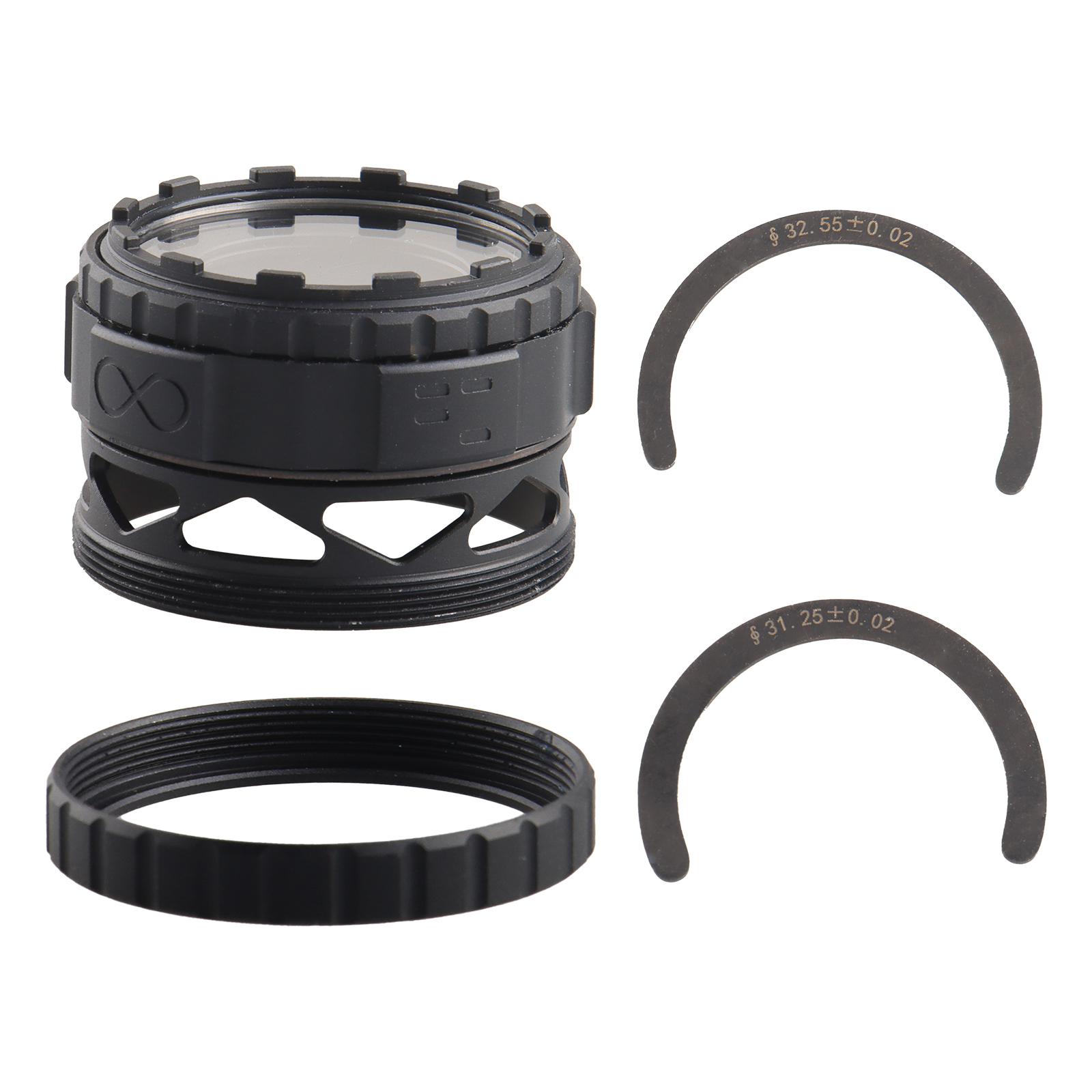 Tactical Aluminium PVS-31 Night Vision Goggles Adapter Accesorries PVS-18 Lens Hood Protection Cover Fits 34mm 0uter Diameter
