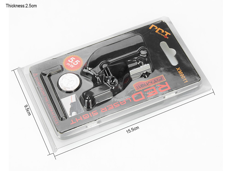 Red Laser Sight for 1911 Pistol --rail:21.2mm