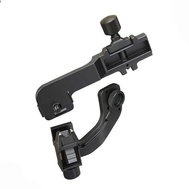 J-Arm Curved Arm and Straight Arm Combination Adapted to pvs 14 Night Vision Goggles