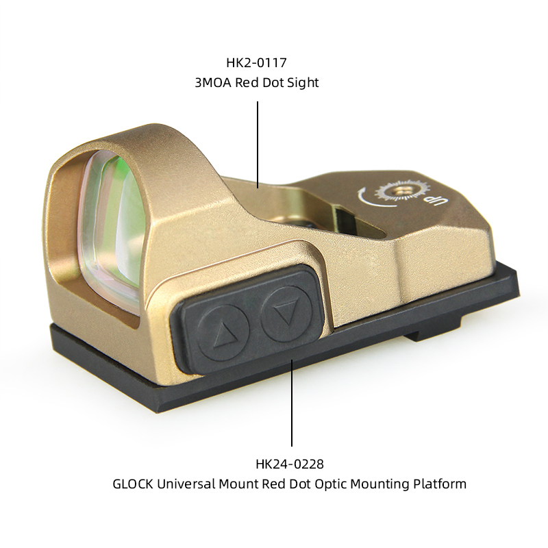 GLOCK Universal Mount Optic Mounting Platform-rail:28mm