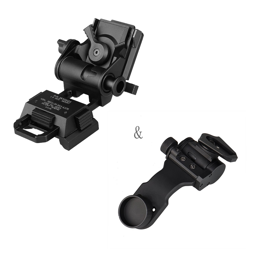 YSS J-ARM headset Helmet Adapter Fit For PVS-14 + L4 G24 Mount -Ar 15 Scope/PVS-18 Helmet Adapter