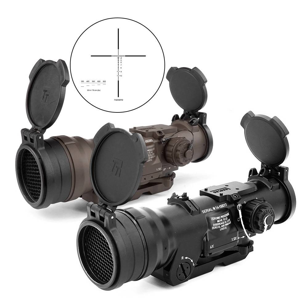 SpecterDR Dual Role 1.5x-6x 7.62 Optical Sight Flat Dark Earth CX5456 Reticle