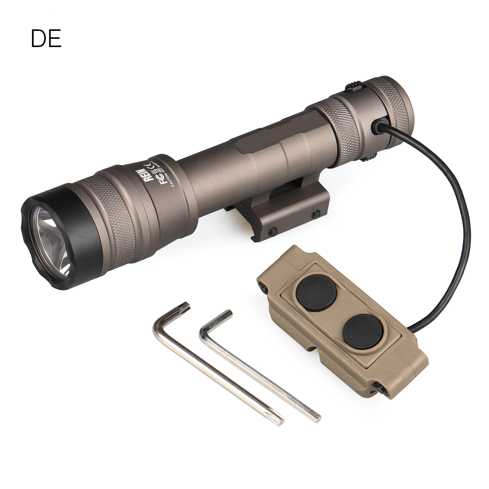 1400 lumens LED Light S7 Tool Steel bezel ring 6061-T6 Aluminum