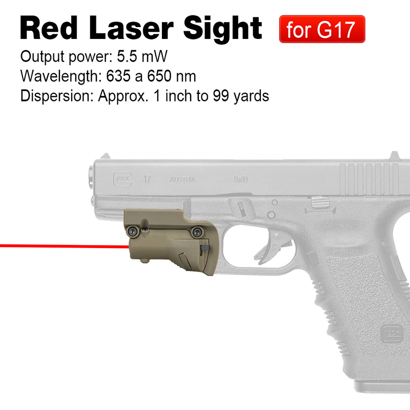 Shotgun Laser Sight - Red Laser Device For Glock And Barak
