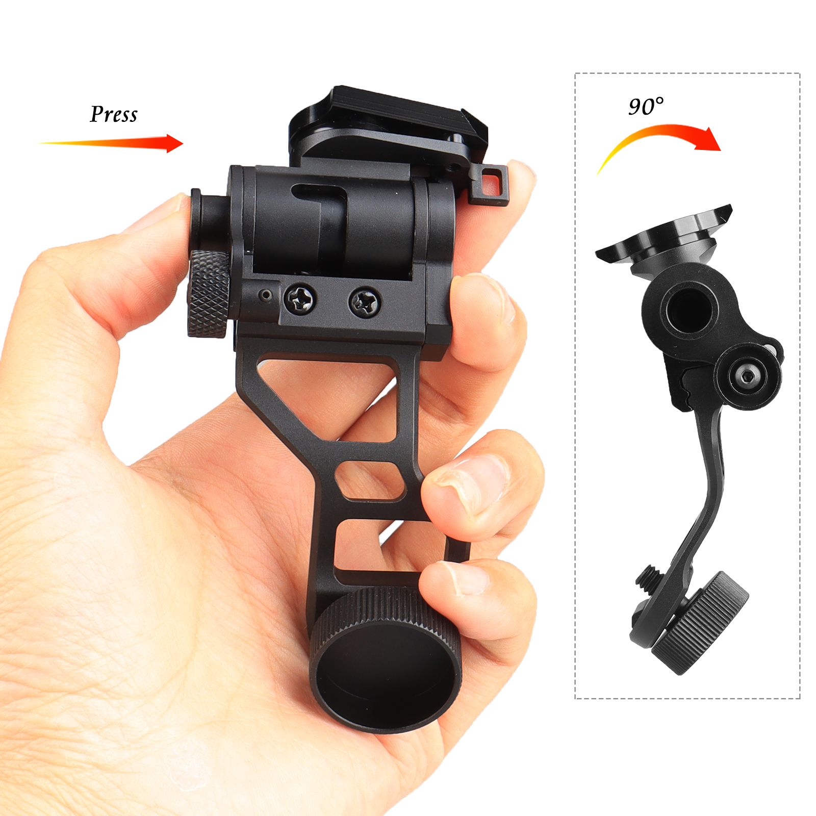 J Arm Aluminum Night Vision Goggle Mount