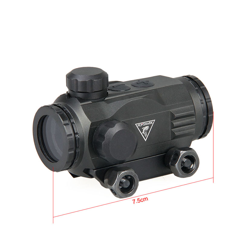 3MOA Reflex Sight 1X22MM SAR Red Dot Sight Aluminum Housing Black