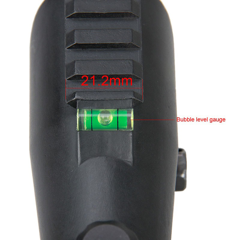 New 1X30mm Tactical Reflex Sar Red Dot Sight Scope Riflescope Optic Bubble Level Gauge Free Shipping