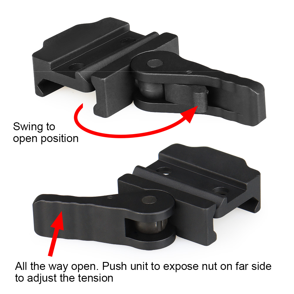 MFG QD AUTO LOCK MOUNT FOR M300/M60 SCOUT LIGHT