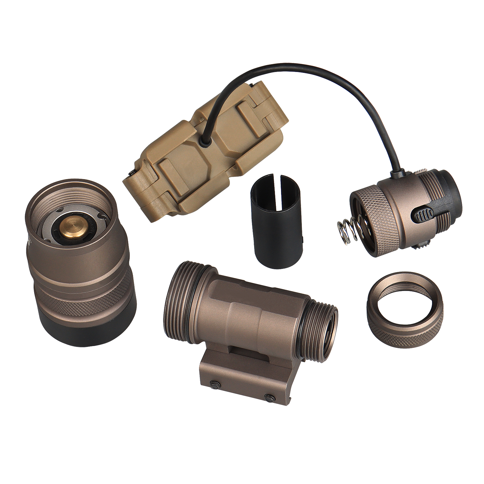 1000 lumens LED Micro Light 55,000 Candela 24 hours