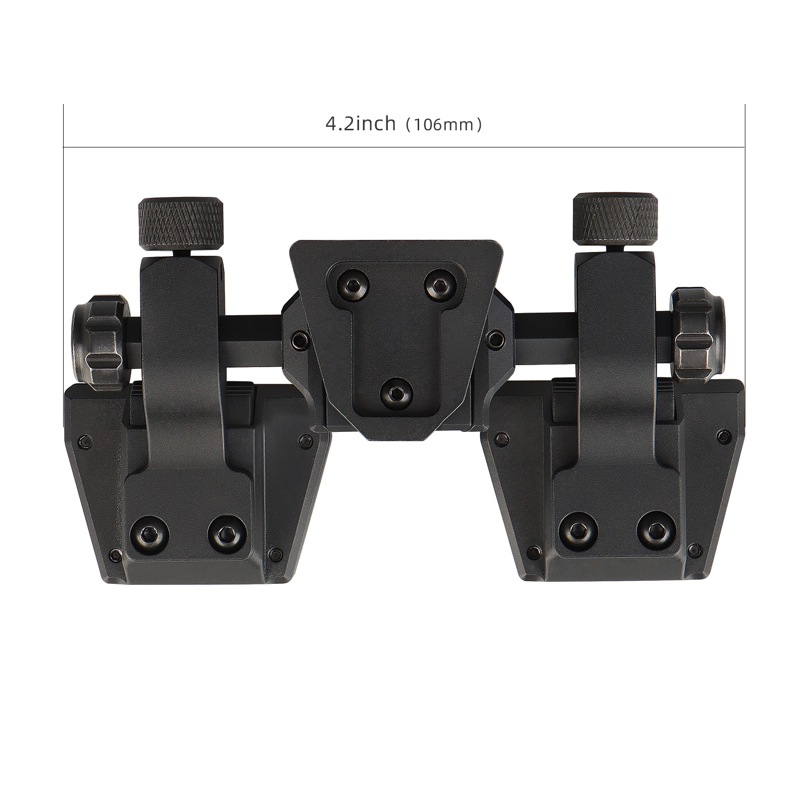 Tactical FLIR M24 reconnaissance helmet mount double dovetail slot mount adapter for M250