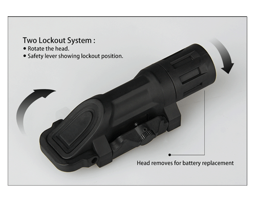 Multfunction Light Powerful Flashlight 100 Lumens 80 hours