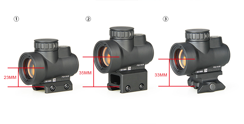 Scope Mounts Bases durable and strong, light weight, easy to disassemble