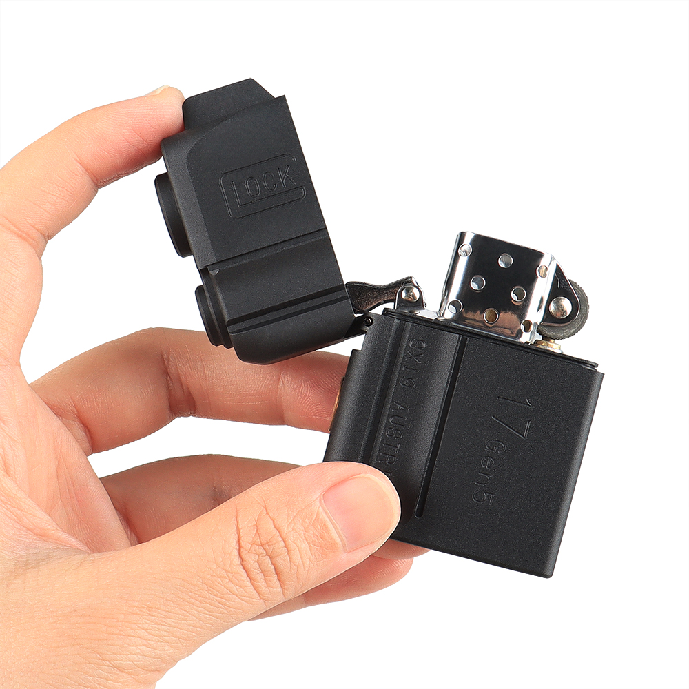 New Glock 17 Aluminum Alloy Kerosene Creative Series Personalized Lighter