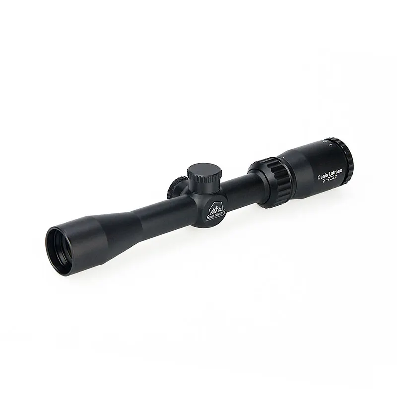 2-7X32 VINTAGE Rifle Scopes 25.4mm Tube with Best Rifle Scope Mount Rings