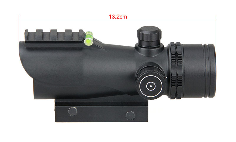 New 1X30mm Tactical Reflex Sar Red Dot Sight Scope Riflescope Optic Bubble Level Gauge Free Shipping