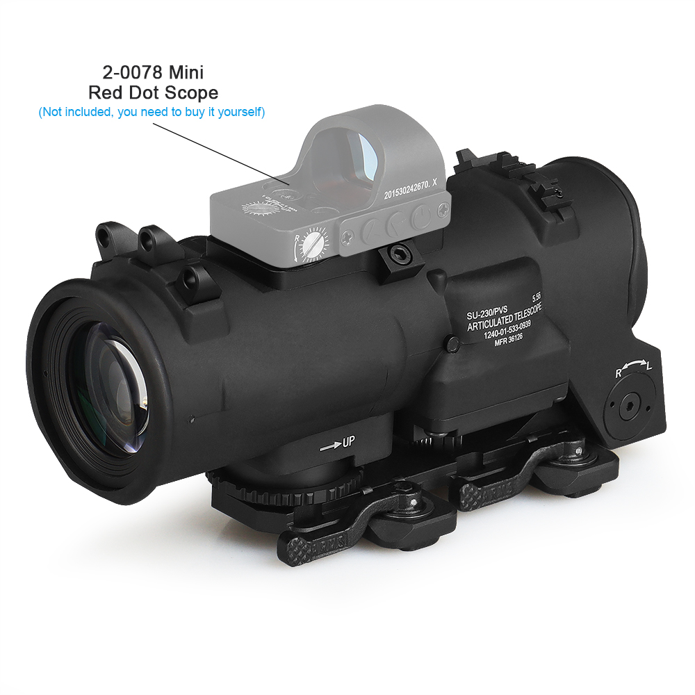 1-4x37 Dual Role Optical Sight--rail:21.2mm