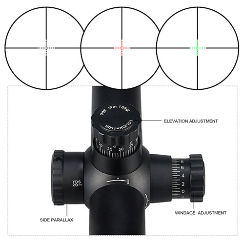 M1 3.5-10X40E Rifle Scope