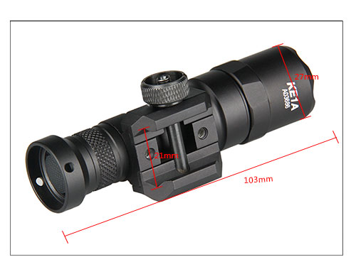 LED Flashlight With Strobe - M300-Rail-Mountable LED Light