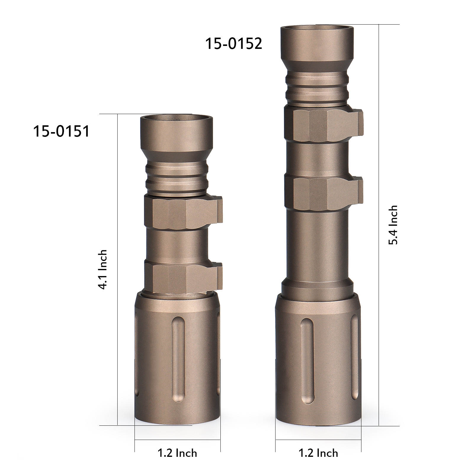 680 LED Flashlight Cool White 5700K Ultra Clear