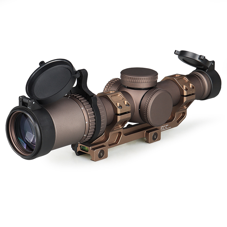 Holy Warrior HWOCAG HD 1-6x 24 Airsoft Scope Deluxe Set with Rifle Scopes Covers & Anti-reflective Cover & Quick Release Mounts