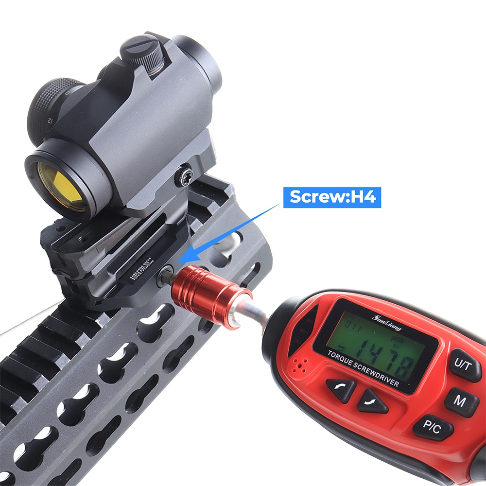 Strike Variable Height Optic Mount for Aimpoint® Micro Standard (1913 Picatinny Compatible)