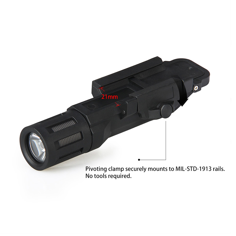 Streamlight Powerful Flashlight 500 Lumens - Mounted Light