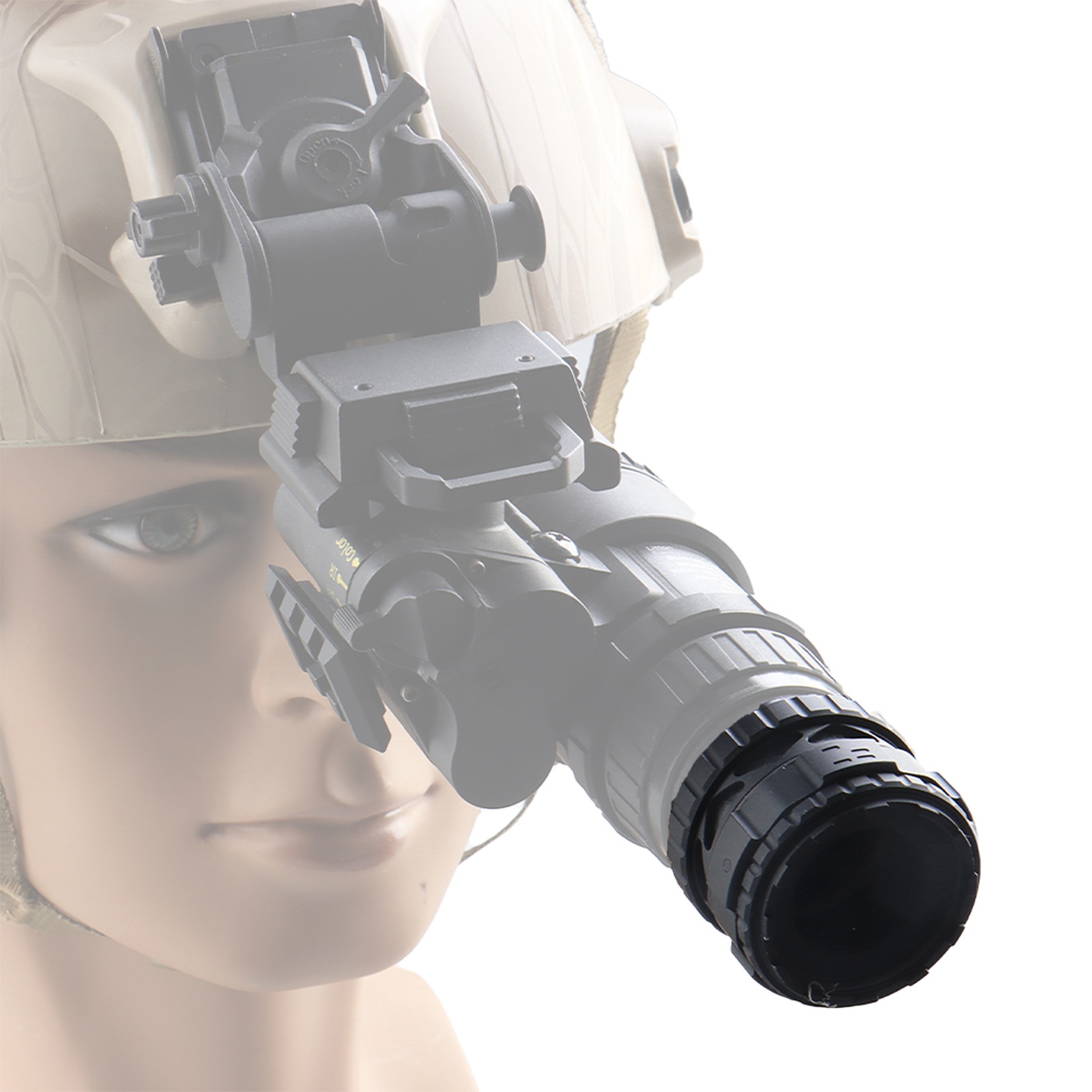 Tactical Aluminium PVS-31 Night Vision Goggles Adapter Accesorries PVS-18 Lens Hood Protection Cover Fits 34mm 0uter Diameter